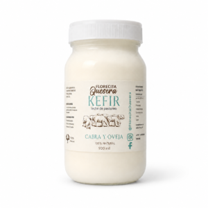 Kefir de leche de oveja y cabra de Florecita Quesera.